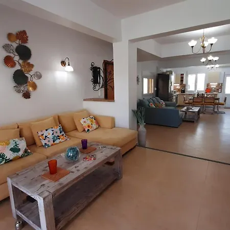 Blue Pastel-Cliffside Villa, Shared Pool, Wild Sandy Beach Nearby Nea Poteidaia Exterior photo